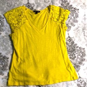 Bright Yellow Top size Lg